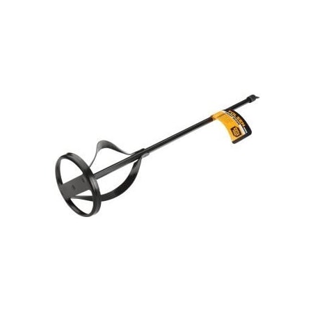 Tolsen Paint Mixer Size: 15 x 3-1/8, Special Tool Steel with Powder Coating 40098